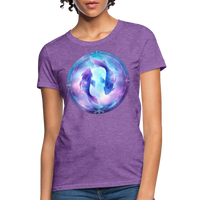 Thumbnail for Women's Classic Pisces T-Shirt - purple heather