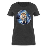 Thumbnail for Women's Mythical Leo T-Shirt - heather black