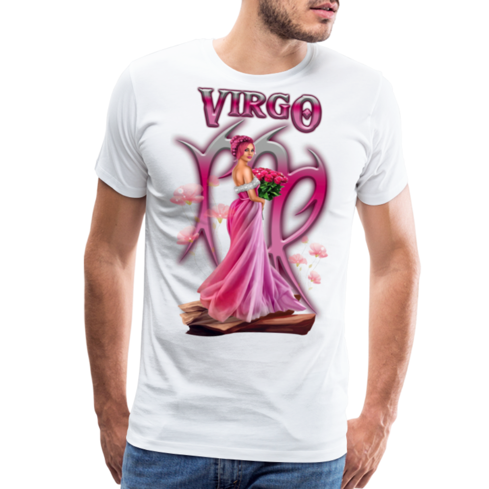 Men's Astral Virgo Premium T-Shirt - white