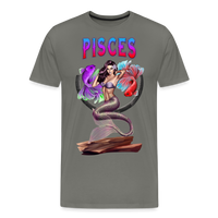 Thumbnail for Men's Astral Pisces Premium T-Shirt - asphalt gray