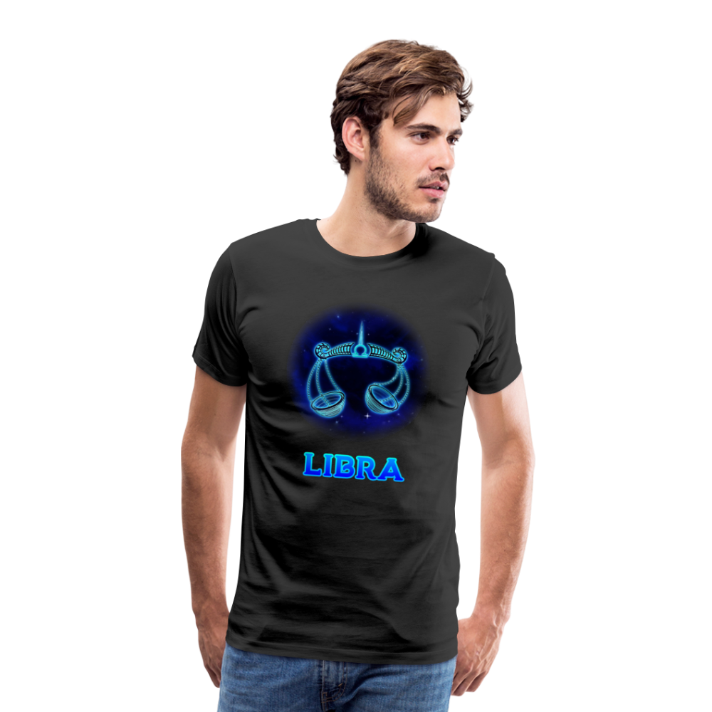 Men's Libra Premium T-Shirt - black