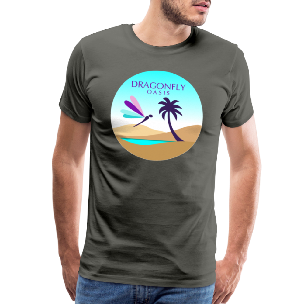 Men's Dragonfly Oasis v.2 Premium T-Shirt - asphalt gray