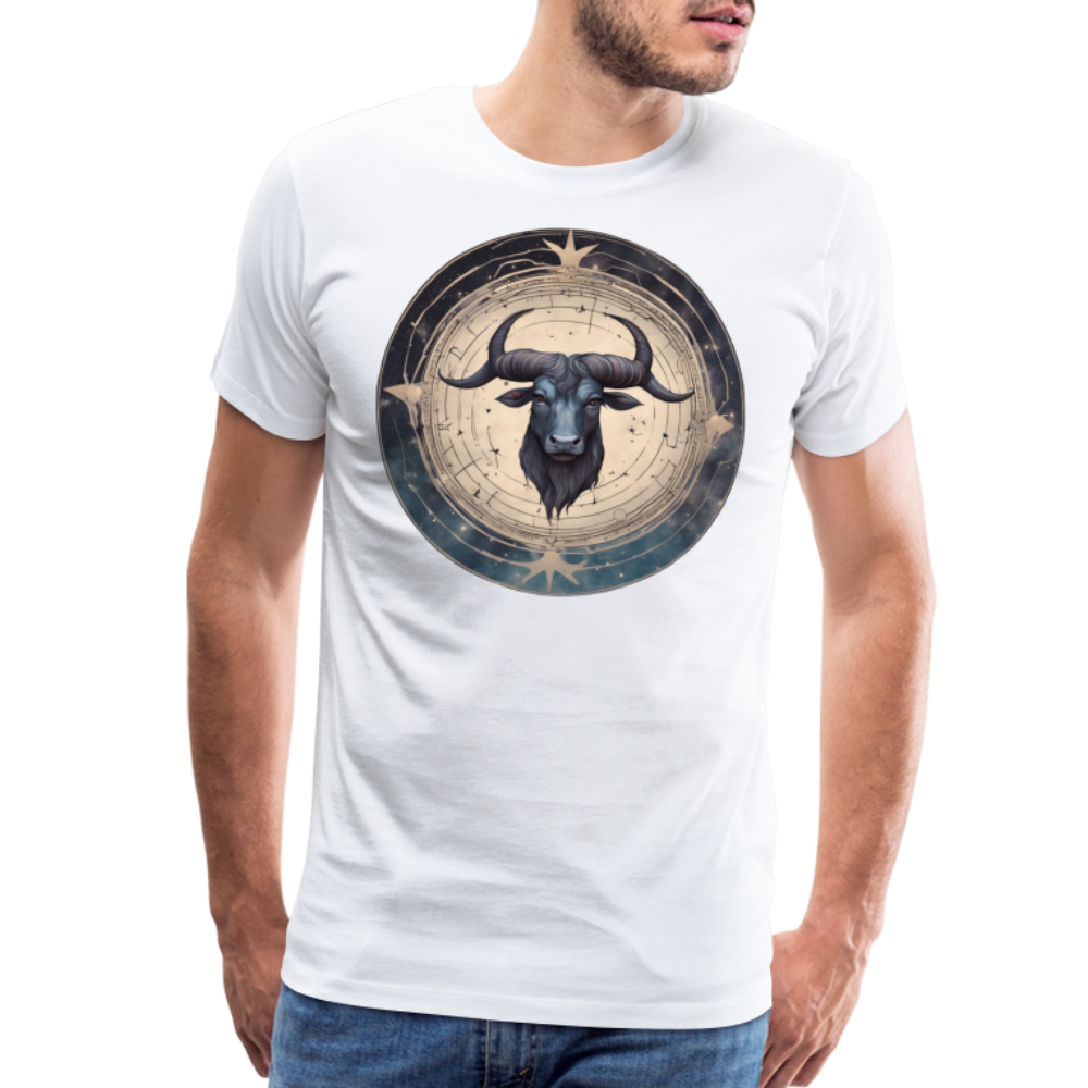 Men's Mythical Taurus Premium T-Shirt - white