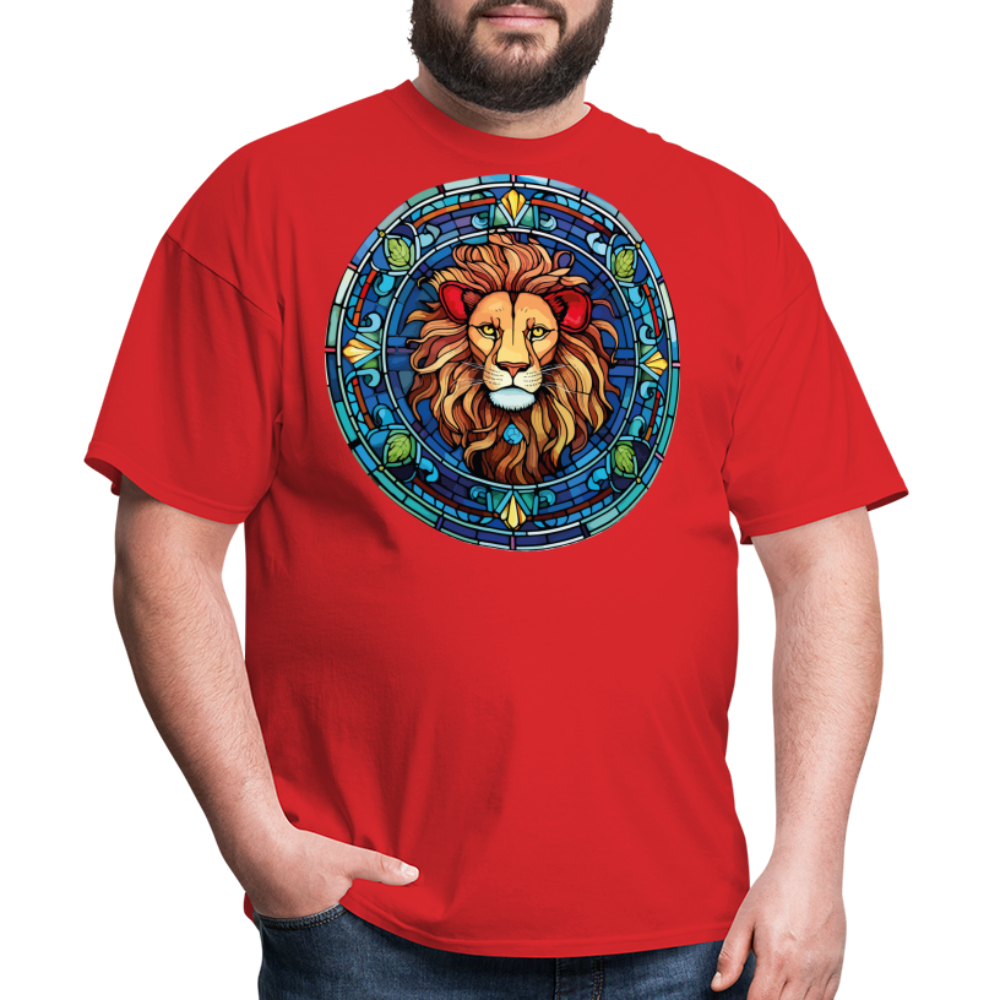 Men's Mosaic Leo Classic T-Shirt - red