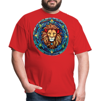 Thumbnail for Men's Mosaic Leo Classic T-Shirt - red