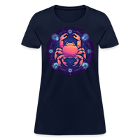 Thumbnail for Women's Magic Cancer T-Shirt - navy