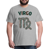 Thumbnail for Men's Power Words Virgo Premium T-Shirt - heather gray