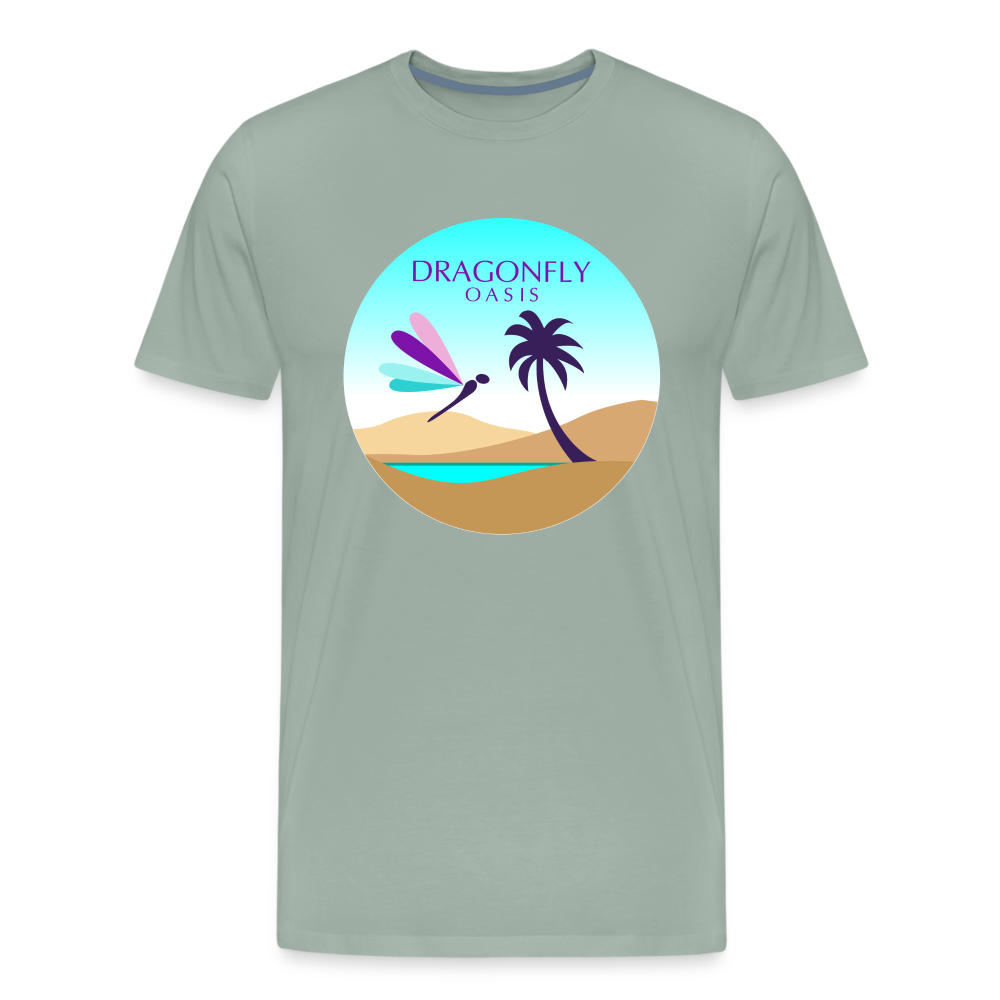 Men's Dragonfly Oasis v.2 Premium T-Shirt - steel green