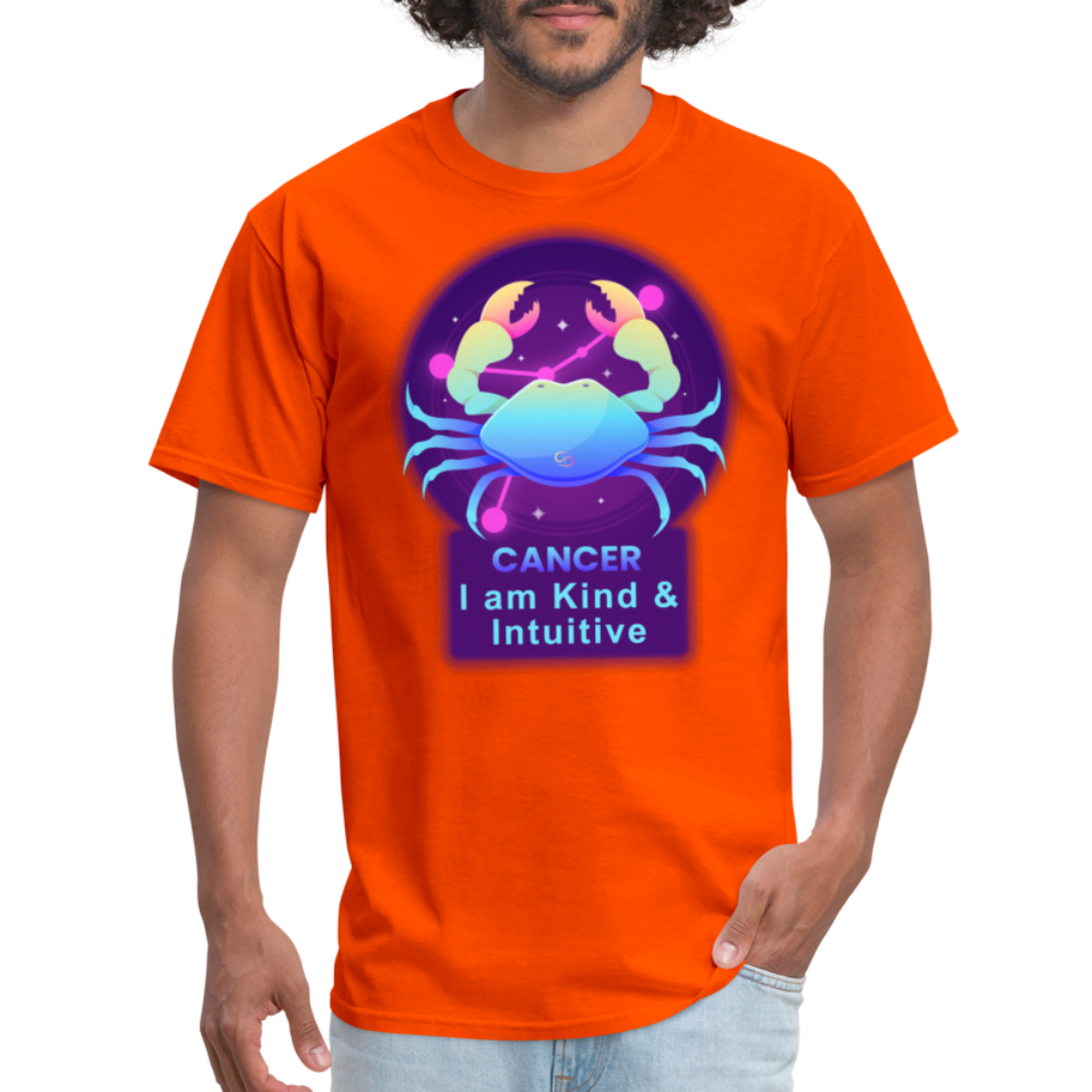 Men's Neon Cancer Classic T-Shirt - orange