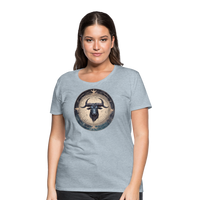 Thumbnail for Women’s Mythical Taurus Premium T-Shirt - heather ice blue