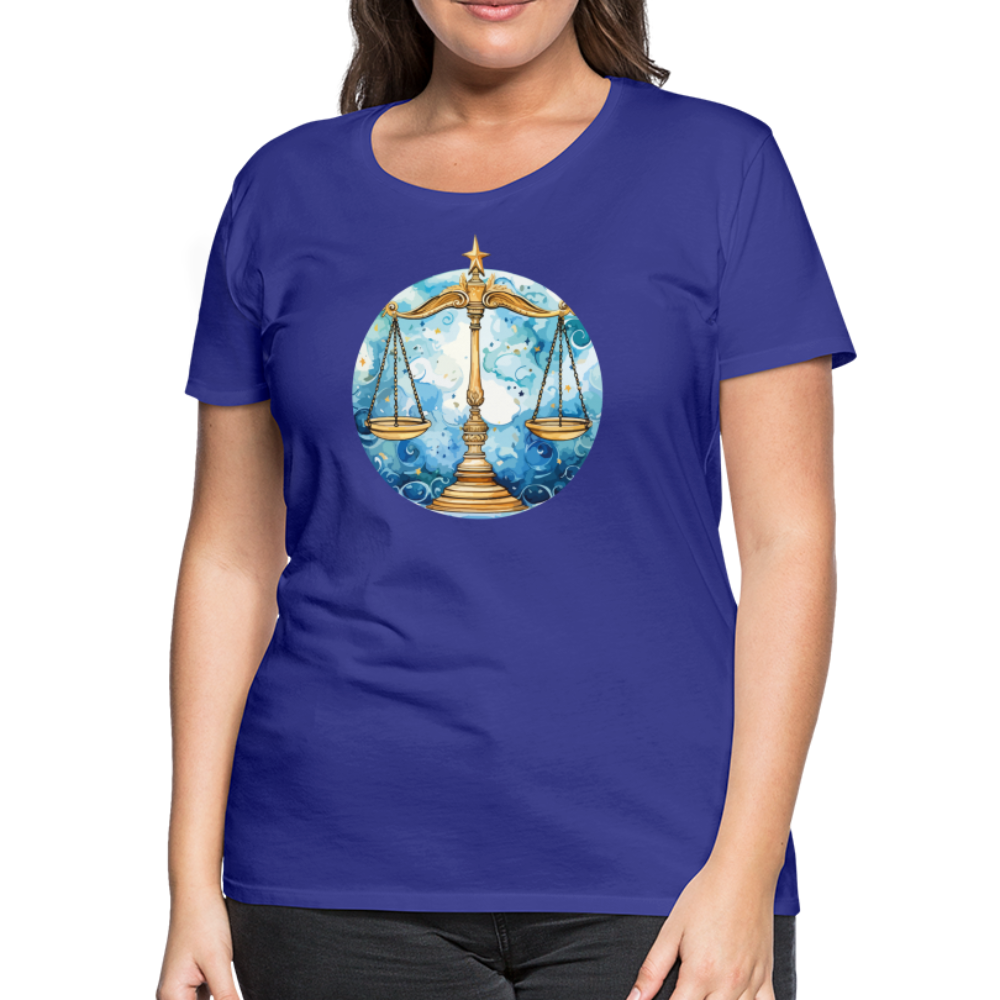 Women’sMythical Libra Premium T-Shirt - royal blue