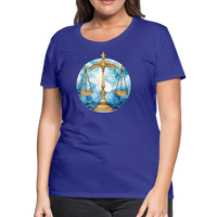 Thumbnail for Women’sMythical Libra Premium T-Shirt - royal blue