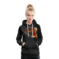 Thumbnail for Women’s Mythical Sagittarius Premium Hoodie - black