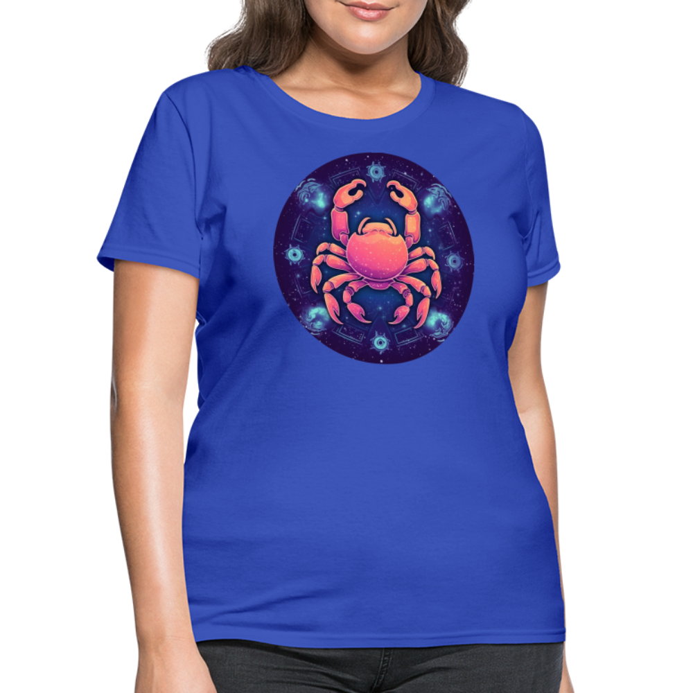 Women's Magic Cancer T-Shirt - royal blue