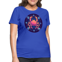 Thumbnail for Women's Magic Cancer T-Shirt - royal blue