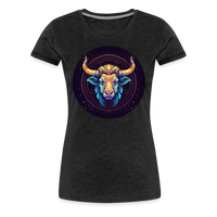 Thumbnail for Women’s Magic Taurus Premium T-Shirt - charcoal grey