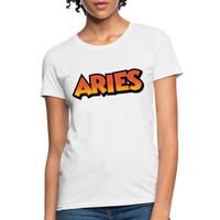 Thumbnail for Women's Aries New Design T-Shirt - white