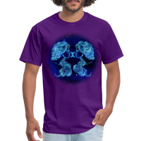 Thumbnail for Men's Stellar Gemini Classic T-Shirt - purple