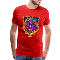 Thumbnail for Men's Psychedelic Premium T-Shirt - red