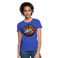 Thumbnail for Women's Mosaic Gemini T-Shirt - royal blue