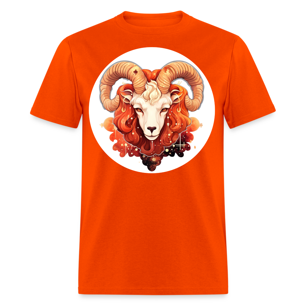 Men's Symbol Aries Classic T-Shirt - orange