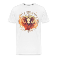 Thumbnail for Men's Mythical Aries Premium T-Shirt - white