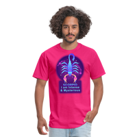 Thumbnail for Men's Neon Scorpio Classic T-Shirt - fuchsia