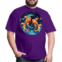 Thumbnail for Men's Magic Pisces Classic T-Shirt - purple