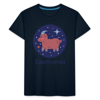 Thumbnail for Kid’s Bluey Capricorn Premium Organic T-Shirt - deep navy