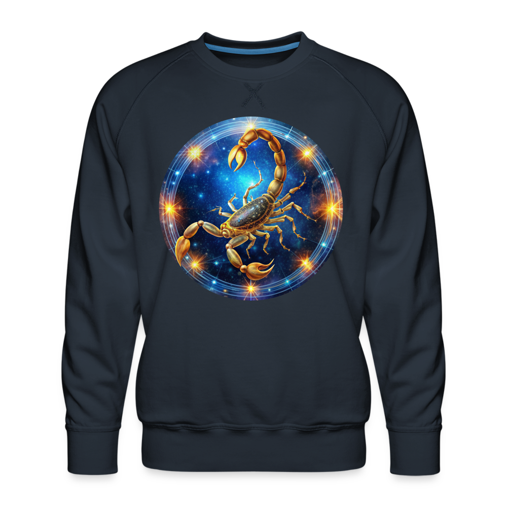 Men’s Mystic Scorpio Premium Sweatshirt - navy