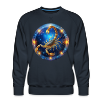 Thumbnail for Men’s Mystic Scorpio Premium Sweatshirt - navy