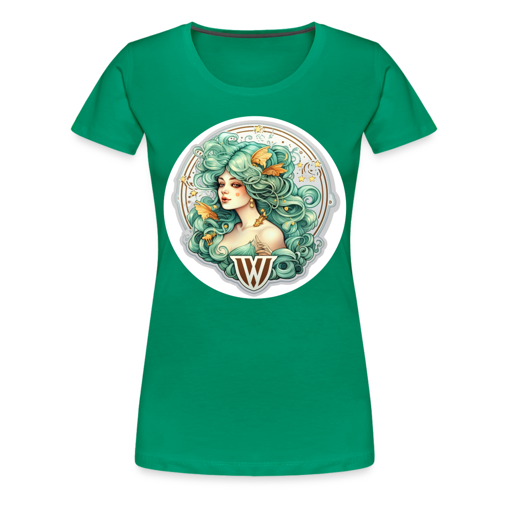 Women’s Symbol Virgo Premium T-Shirt - kelly green