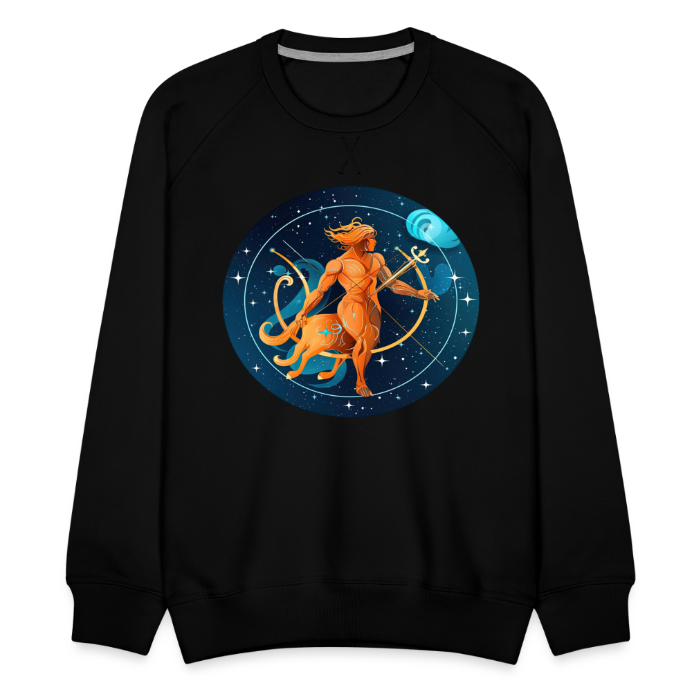 Men’s Mythical Sagittarius Premium Sweatshirt - black