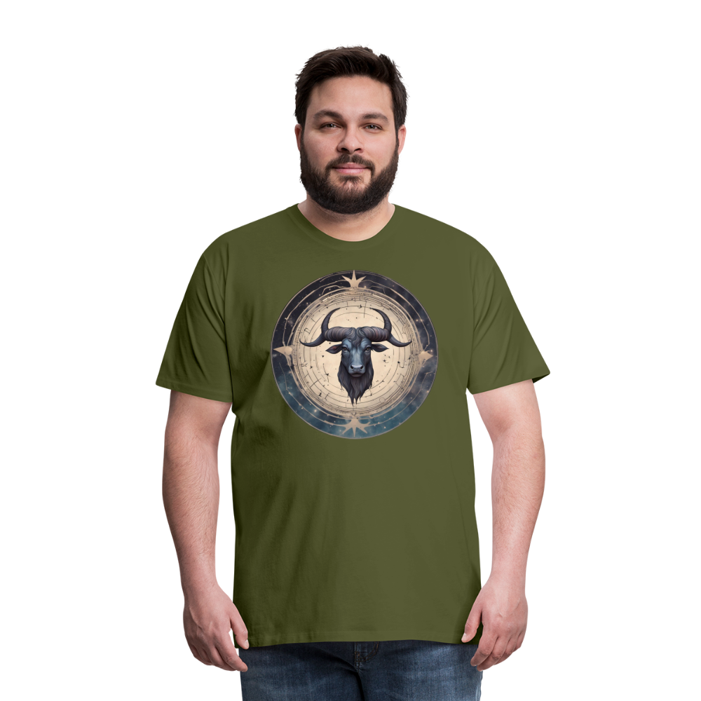 Men's Mythical Taurus Premium T-Shirt - olive green