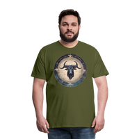 Thumbnail for Men's Mythical Taurus Premium T-Shirt - olive green