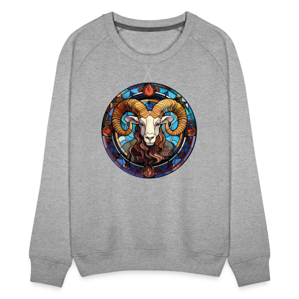 Women’s Mosaic Aries Premium Sweatshirt - heather grey