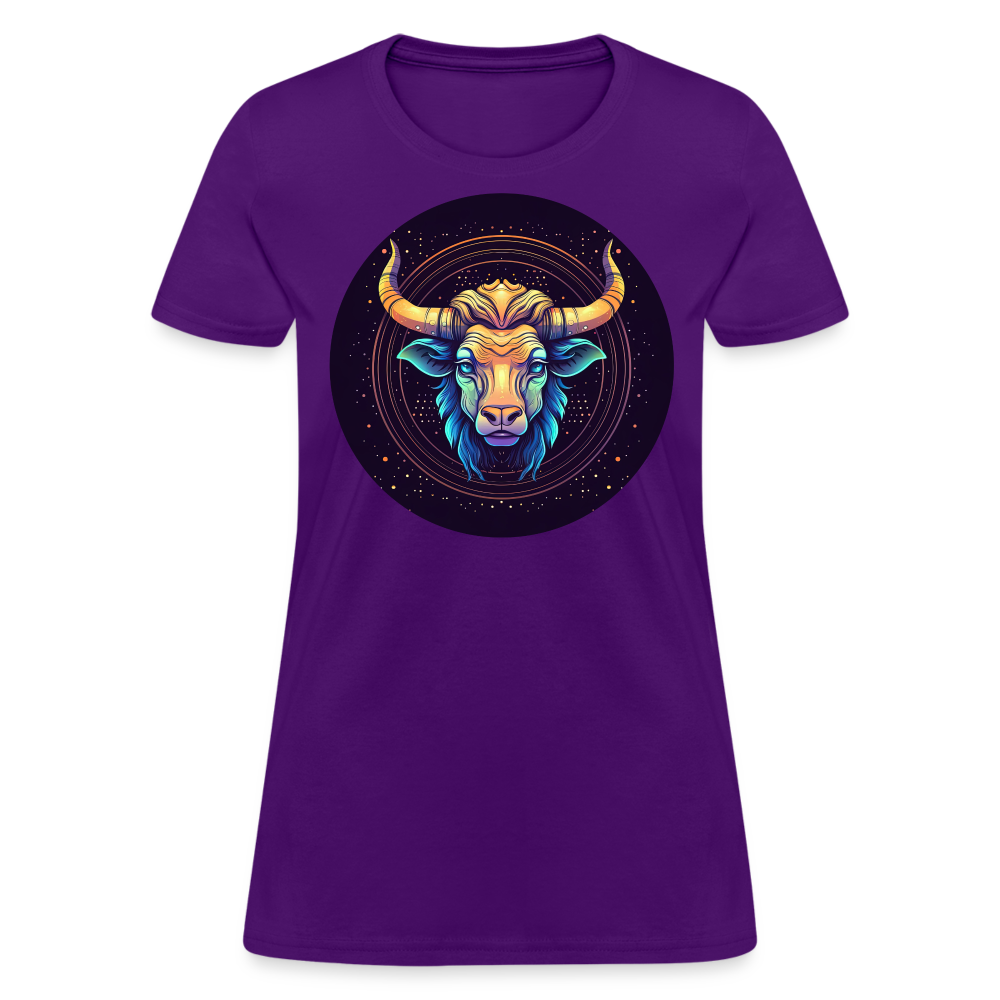 Women's Magic Taurus T-Shirt - purple