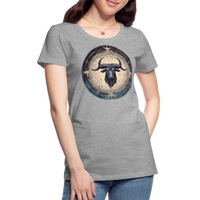 Thumbnail for Women’s Mythical Taurus Premium T-Shirt - heather gray