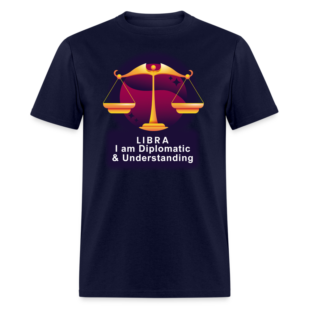 Men's Glow Libra Classic T-Shirt - navy