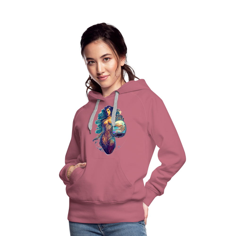 Women’s Mythical Aquarius Premium Hoodie - mauve