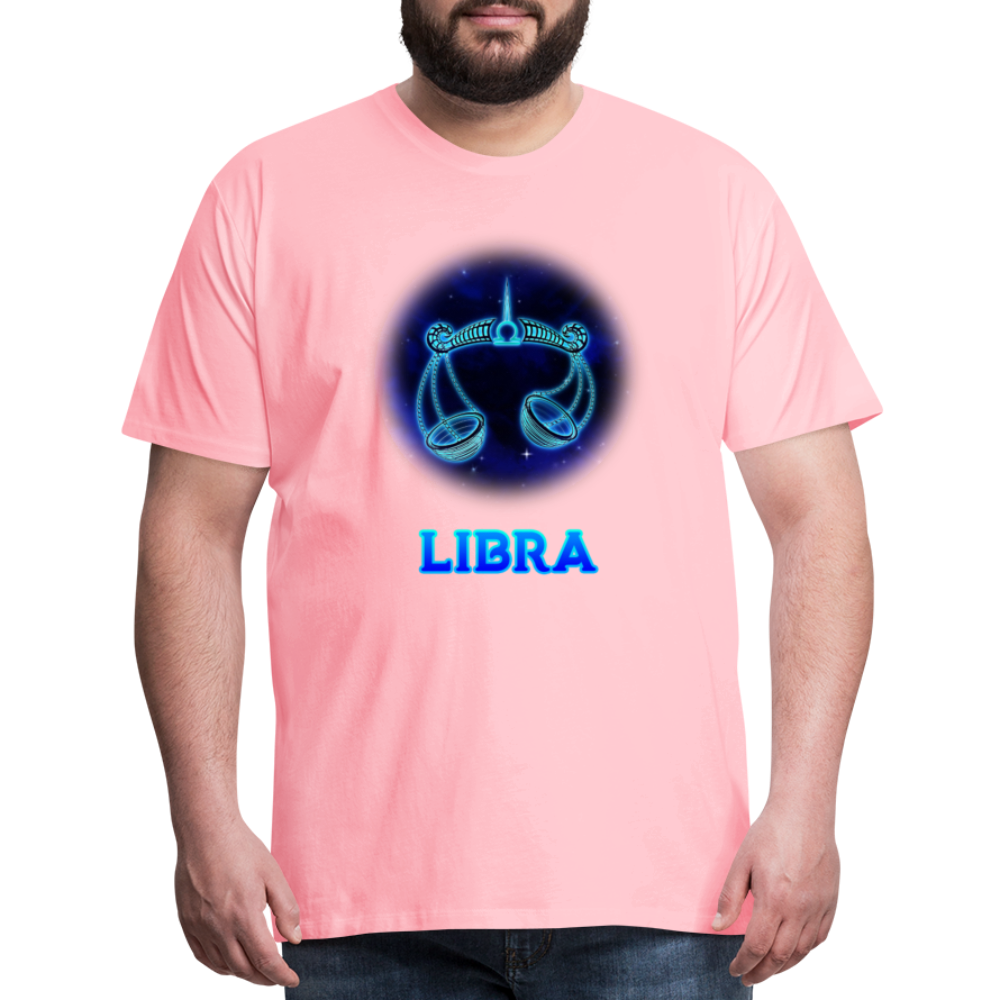 Men's Libra Premium T-Shirt - pink