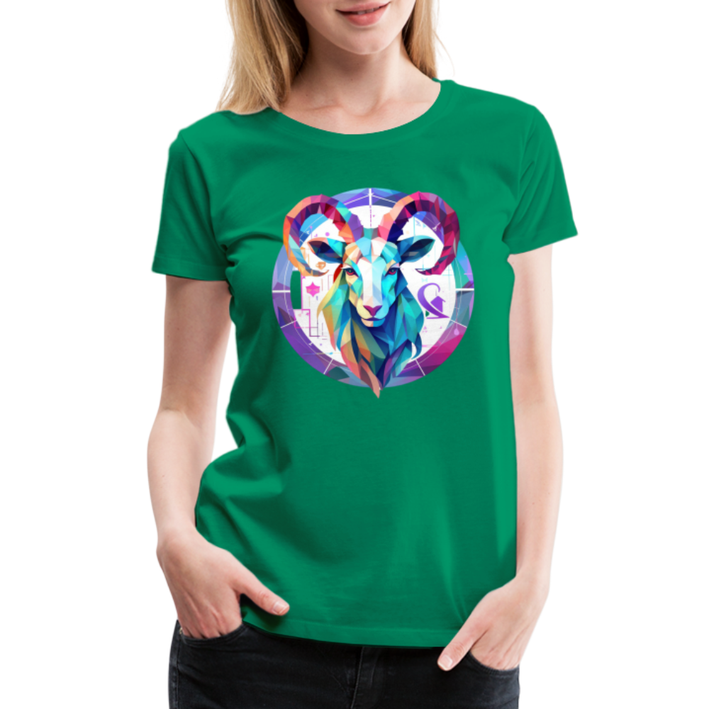 Women’s Mythical Aries Premium T-Shirt - kelly green