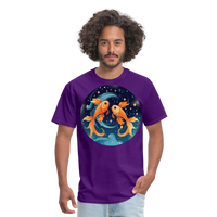 Thumbnail for Men's Magic Pisces Classic T-Shirt - purple