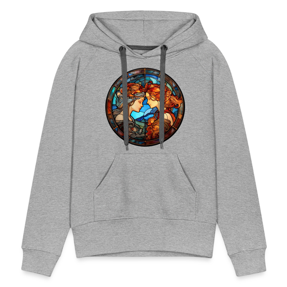 Women’s Mosaic Gemini Premium Hoodie - heather grey