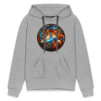 Thumbnail for Women’s Mosaic Gemini Premium Hoodie - heather grey