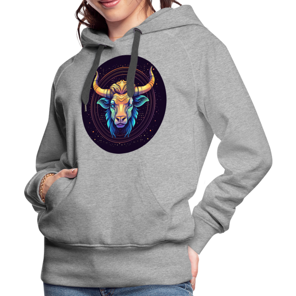 Women’s Magic Taurus Premium Hoodie - heather grey