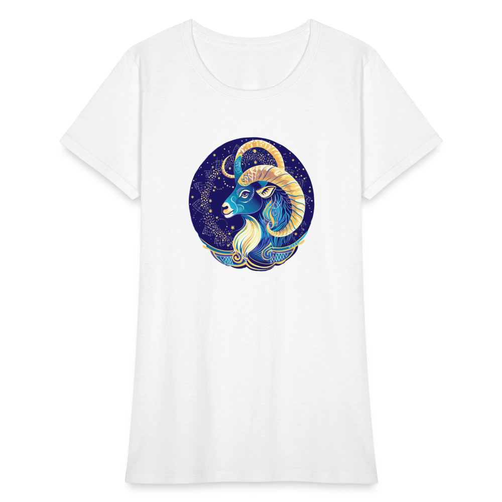 Women's Mythical Capricorn T-Shirt - white