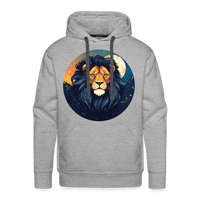 Thumbnail for Men’s Mystic Leo Premium Hoodie - heather grey