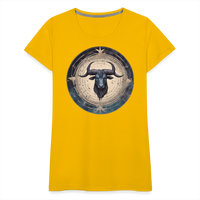 Thumbnail for Women’s Mythical Taurus Premium T-Shirt - sun yellow