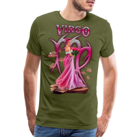 Thumbnail for Men's Astral Virgo Premium T-Shirt - olive green